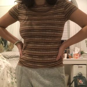A cute striped shirt from Urban outfitters